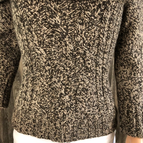 Express Off The Shoulder Wool Cashmere Blend Sweater - Picture 3 of 6